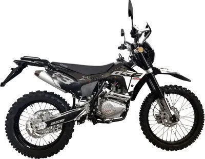 Мотоцикл кроссовый / эндуро BSE (БСЕ) Z3 Y Black/White Stinger с ПТС