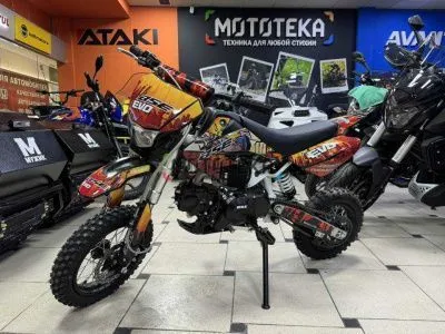 Питбайк BSE (БСЕ) EVO 110e Samurai SA 12/10 (Полуавтоматическая КПП)