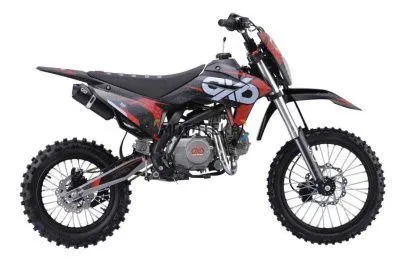 Питбайк OXO (Оксо) Base 125 17/14 красный