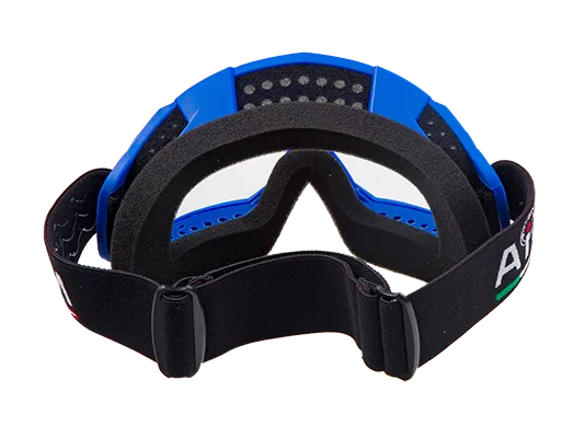 Мотоочки кроссовые AiM (Аим) 634-200 Blue | Мототека