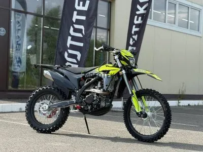 Мотоцикл кроссовый / эндуро BSE (БСЕ) Z7 Yellow Neon (ZS174MN-5A)