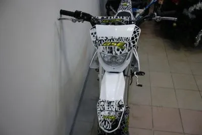 Питбайк BSE (БСЕ) EX 125e 14/12 Max13 White Yellow 2