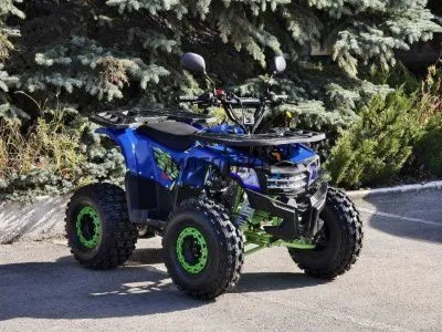 Квадроцикл детский R - MOTO (Р - Мото) Lion 125 A lite синий (машинокомплект)