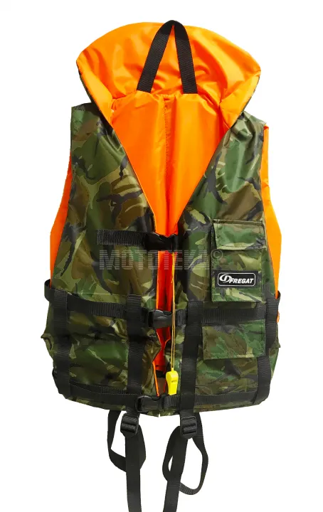 Жилет спасательный Фрегат Спас до 120 кг (р. 42/50) универсальный двухсторонний