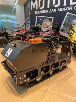 Мотобуксировщик Мужик LUXE М500 1450. 15 л.с.. катковая. с реверсом. с тормозом