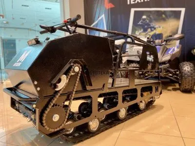 Мотобуксировщик Мужик LUXE М500 1450. 15 л.с.. катковая