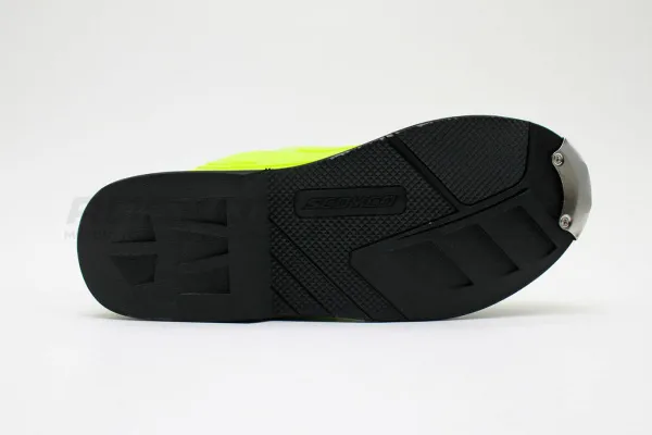 Мотоботы кроссовые SCOYCO (Скойко) MBM006 лайм/чёрный 45 | Мототека