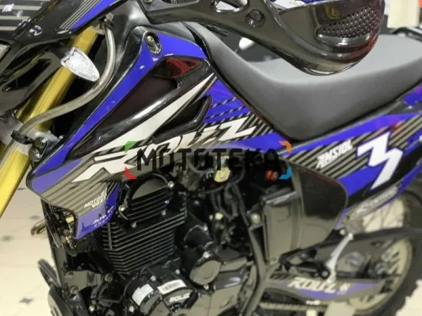 Мотоцикл кроссовый / эндуро ROLIZ (Ролиз) SPORT - 003 RRC (ZS172FMM-5 Big Bore) синий/чёрный с ПТС | Мототека