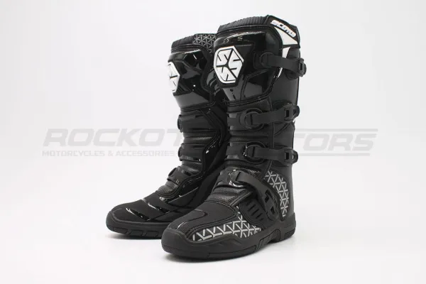 Мотоботы кроссовые SCOYCO (Скойко) MBM009 чёрный 40 | Мототека