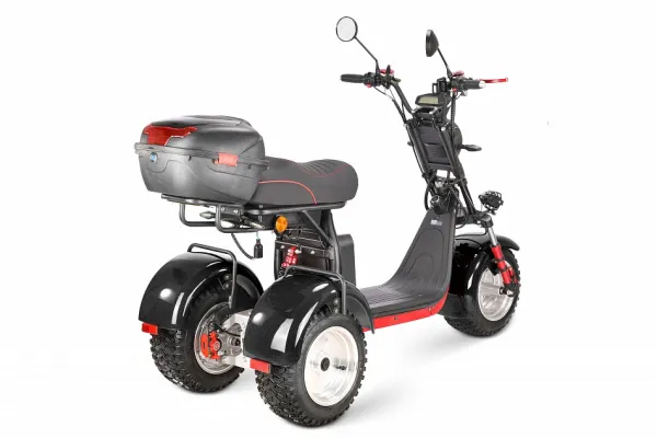 Электроскутер White Siberia (Белая Сибирь) IKRA 5000W BLACK | Мототека