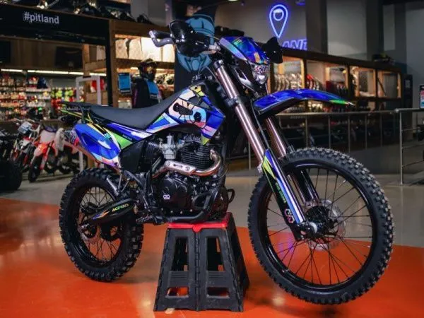 Мотоцикл кроссовый / эндуро OXO (Оксо) Lite 250 (CS250LT1) синий | Мототека