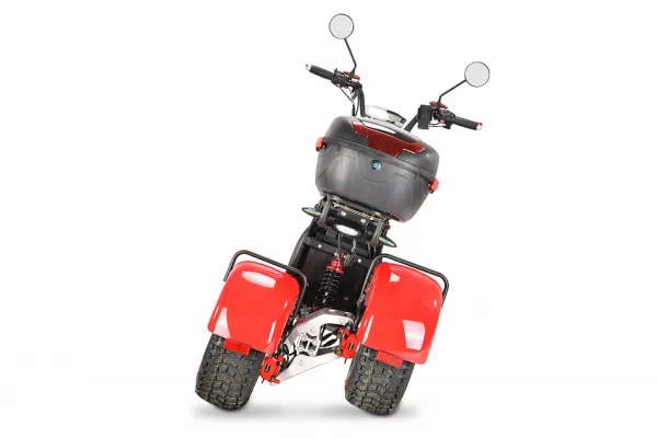 Электроскутер White Siberia (Белая Сибирь) IKRA 5000W RED | Мототека