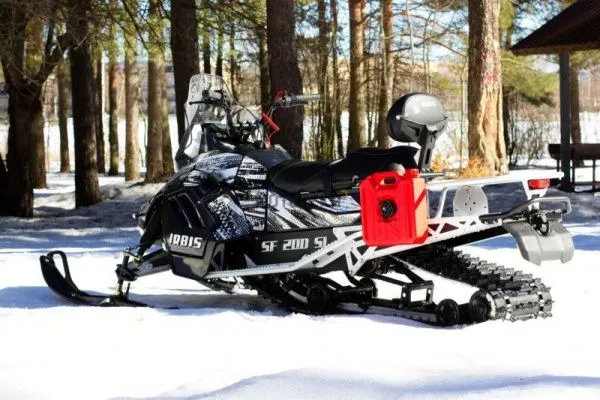 Снегоход IRBIS (Ирбис) SF 200 SL Super Long чёрный/синий с ПСМ | Мототека