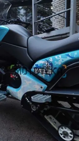 Снегоход Wels (Велс) 200RS оранжевый (машинокомплект) - купить с доставкой, по выгодной цене в интернет-магазине Мототека