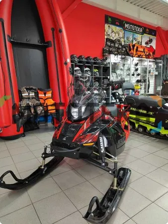 Снегоход IRBIS (Ирбис) SF 200 L Long чёрный/красный с ПСМ - купить с доставкой, по выгодной цене в интернет-магазине Мототека