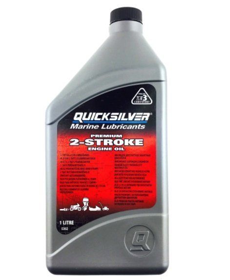 Масло двухтактное Quicksilver (Квиксильвер) Premium TC - W3 (1л)