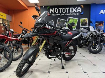 Мотоцикл дорожный Мотомир CORSAR 250 чёрный/красный с ПТС