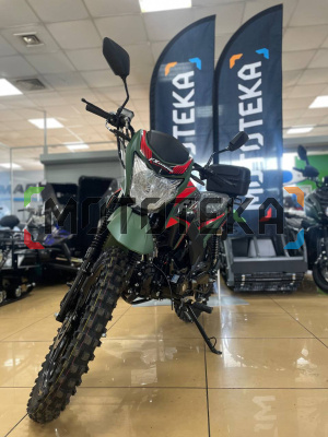 Мопед FXMOTO (ФХМото) RUNNER OFF ROAD 50 (125) военный зелёный