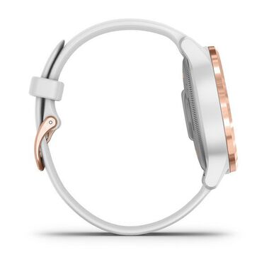 Смарт часы Garmin (Гармин) Vivoactive 4S белые с розовым золотом (010-02172-24) | Мототека