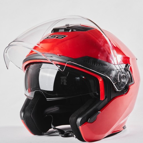 Шлем мото открытый GSB G - 263 RED | Мототека