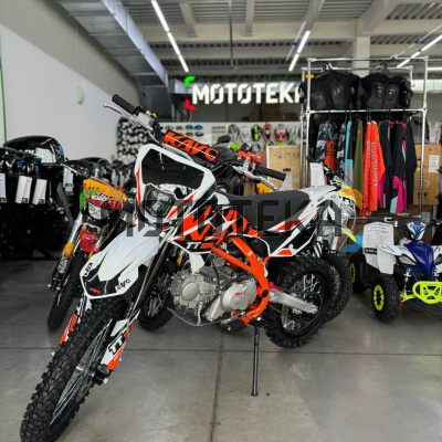 Питбайк KAYO (Кайо) BASIC K125EM 17/14 KRZ (механ. сцепл.. эл. стартер 2024 г.)