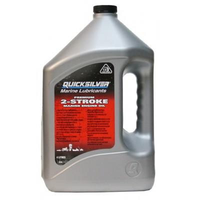 Масло двухтактное Quicksilver (Квиксильвер) Premium TC - W3 (4л)