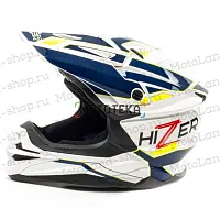 Шлем мото кроссовый HIZER (Хайзер) J6803 №7 (XL)