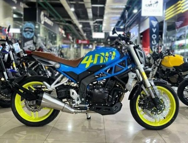 Мотоцикл дорожный Dayun (Даюн) DY400 - F Pearl blue / голубой с ПТС | Мототека