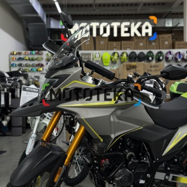 Мотоцикл дорожный Мотомир CORSAR 250 серый/зелёный без ПТС | Мототека