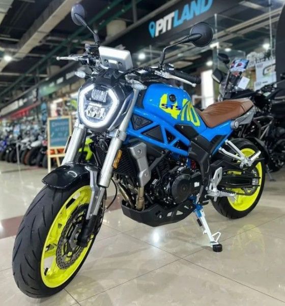 Мотоцикл дорожный Dayun (Даюн) DY400 - F Pearl blue / голубой с ПТС | Мототека