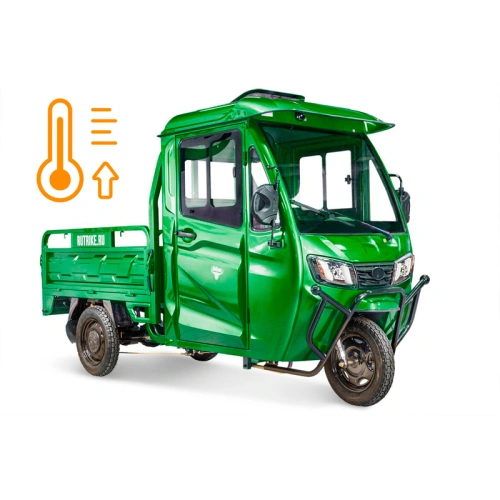 Грузовой электротрицикл Rutrike (Рутрайк) КАРГО Кабина обогрев 1500 60V1000W Грузовой электротрицикл Rutrike (Рутрайк) КАРГО Кабина обогрев 1500 60V1000W