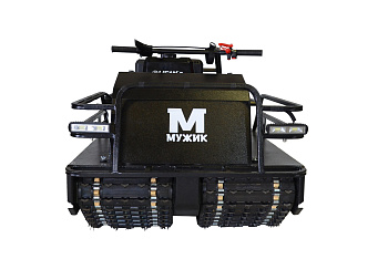 Мотобуксировщик Мужик LUXE М760 2-гусеничный. 1450. 18.5 л.с.. катковая. с электростартером