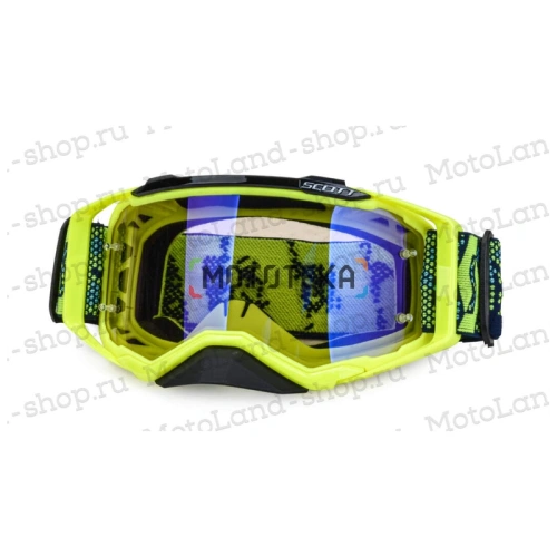 Очки мотокросс SCOTT №5 yellow/black Очки мотокросс SCOTT №5 yellow/black