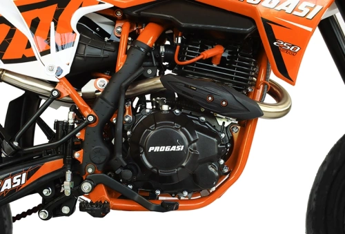 Мотоцикл кроссовый / эндуро Progasi (Прогаси) Super Max 250 SM Orange с ЭПТС фото 5