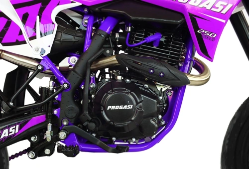 Мотоцикл кроссовый / эндуро Progasi (Прогаси) Super Max 250 SM Purple с ЭПТС фото 5 Мотоцикл кроссовый / эндуро Progasi (Прогаси) Super Max 250 SM Purple с ЭПТС фото 5