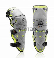 Наколенники шарнирные Acerbis (Асербис) IMPACT EVO 3.0 KNEE Grey/Yellow