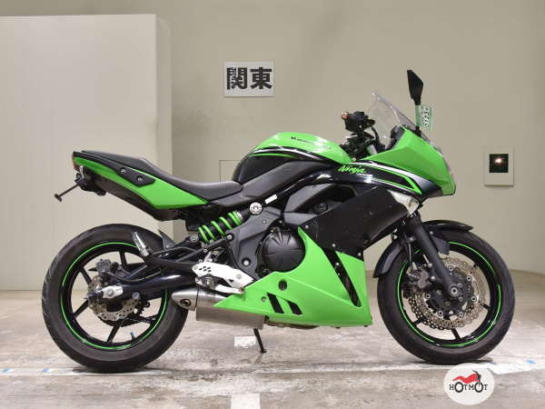 Мотоцикл KAWASAKI ER-4f (Ninja 400R) 2011, Зеленый пробег 17752 | Мототека