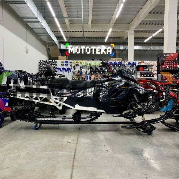 Снегоход IRBIS (Ирбис) SF 200 SL Super Long чёрный/белый с ПСМ | Мототека