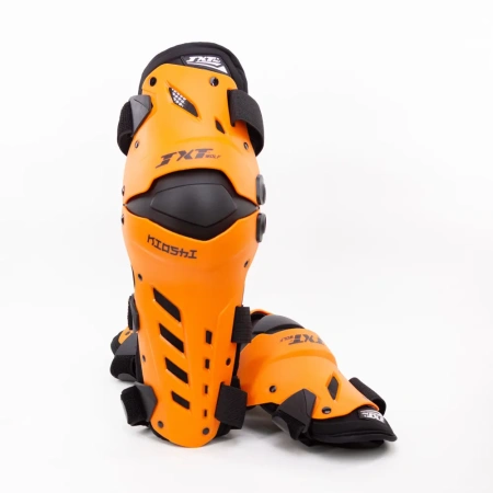 Наколенники Kioshi (Киоши) Dual Axis KN11 Оранжевый - купить с доставкой, по выгодной цене в интернет-магазине Мототека