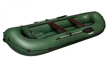 Лодка ПВХ SibRiver (Сибривер) Кантегир - 380 НД серый