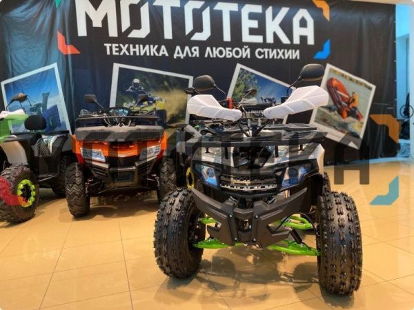 Квадроцикл детский R - MOTO (Р - Мото) Lion 125 AR lite белый (машинокомплект) | Мототека