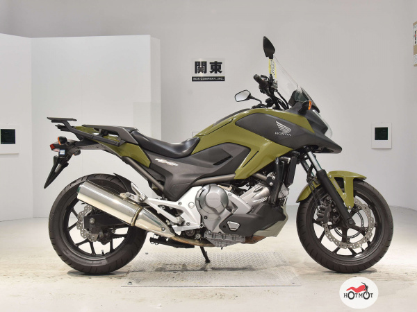 Мотоцикл HONDA NC 700X 2013, Зеленый пробег 14187 | Мототека