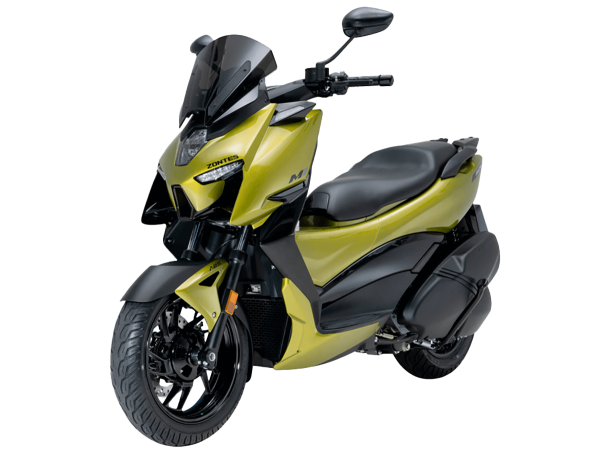 Скутер Zontes (Зонтес) ZT350 - M (ZT1P77MP EFI) 15/14 жёлтый с ПТС | Мототека