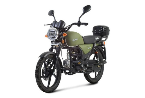 Мопед TMBK ALPHA 50 (110) Army Green-зеленый фото 6 Мопед TMBK ALPHA 50 (110) Army Green-зеленый фото 6