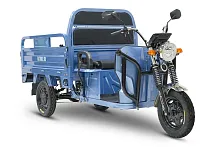 Грузовой электротрицикл Rutrike Вектор 1500 60V1200W тёмно-синий