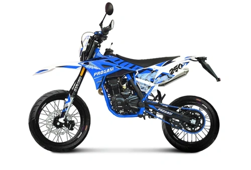 Мотоцикл кроссовый / эндуро Progasi (Прогаси) Super Max 250 SM Blue с ЭПТС фото 3