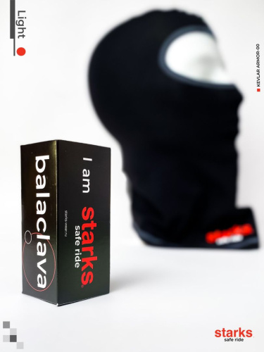 Подшлемник STARKS (Старкс) Light Чёрный/Серый фото 2 Подшлемник STARKS (Старкс) Light Чёрный/Серый фото 2
