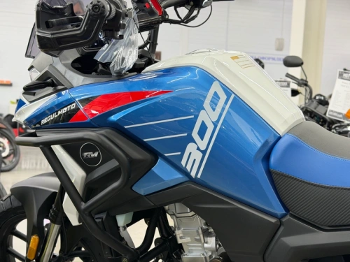 Мотоцикл кроссовый / эндуро Regulmoto (Регулмото) GTO 300 NB синий/белый с ПТС фото 10