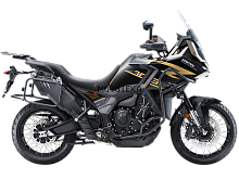 Мотоцикл дорожный ZONTES (Зонтес) ZT703-F TOUR (4T ZT370MU EFI) 21/18 (2025 г.) чёрный/золотой с ПТС