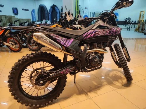 Мотоцикл кроссовый / эндуро OXO (Оксо) RAGE YB300Н фиолетовый фото 12